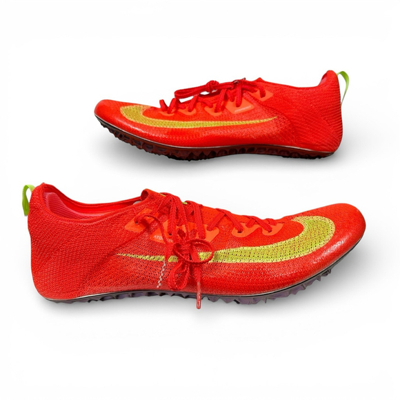 Nike Zoom Superfly Elite 2 Track Shoes Spikes Crimson Red Mens size 14